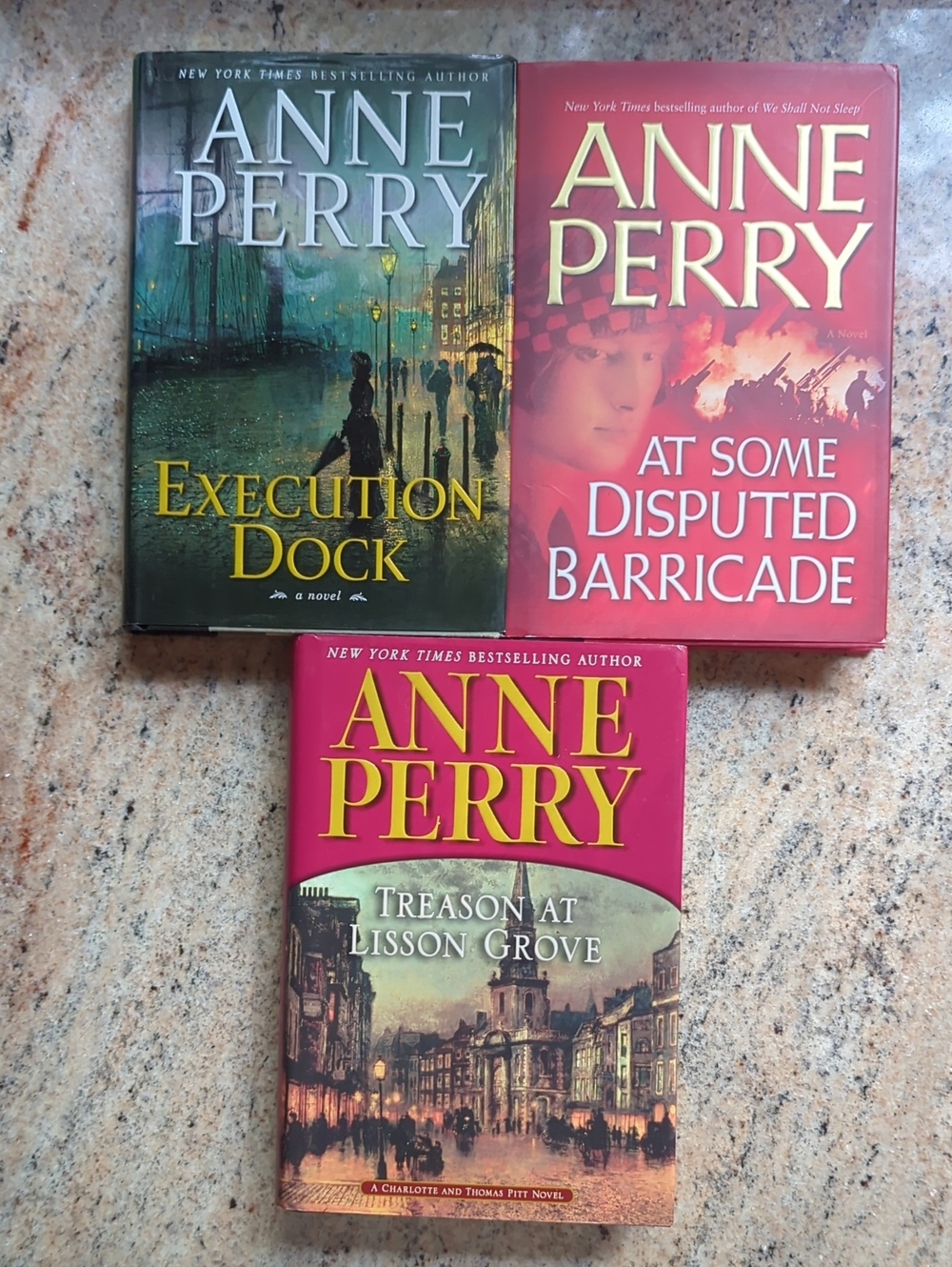 3 Ann Perry Hardcover Books